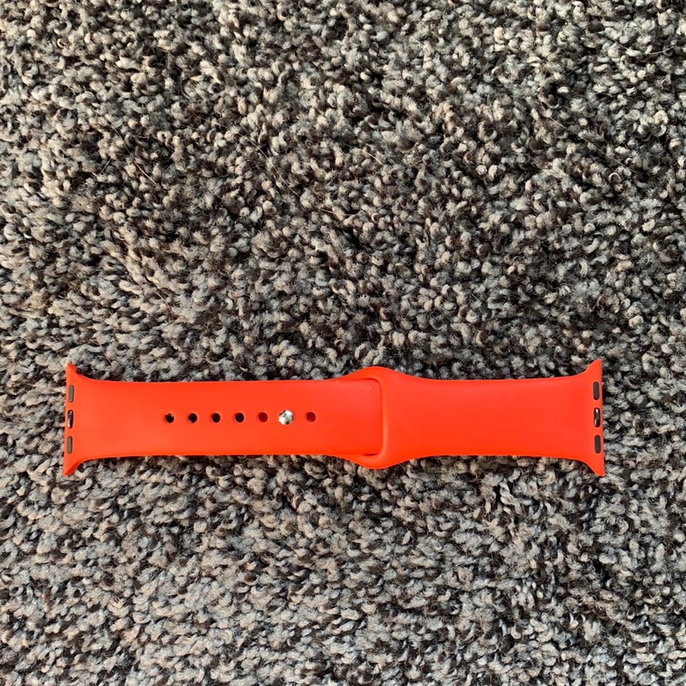 Red Apple Watch Band